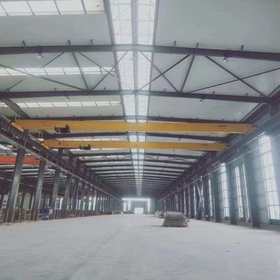 Gru a ponte monotrave di energia elettrica da 1-20 tonnellate con paranco elettrico