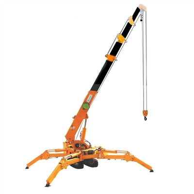 Motore diesel Mini Spider Crane elettrico 3 Ton Load Capacity di Yanmar