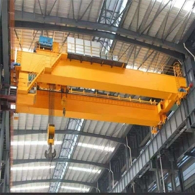 Doppia trave elettrica della gru a ponte EOT da 50 tonnellate per il magazzino