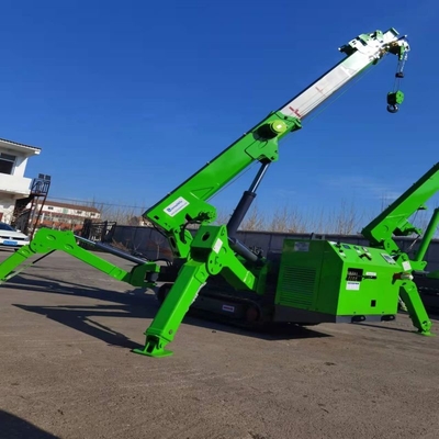 cingolo Crane With Hydraulic Telescopic Outrigger del ragno del motore di 5ton EPA