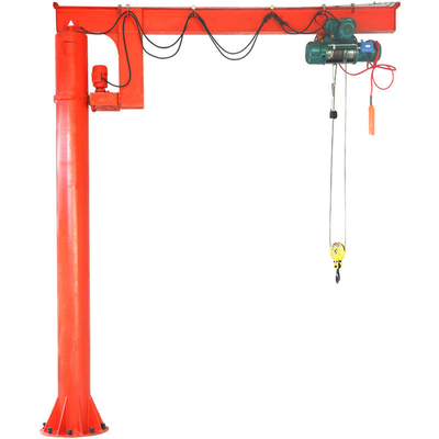 Servizio telecomandato del ODM dell'OEM di Jib Crane With Hoist Options della colonna