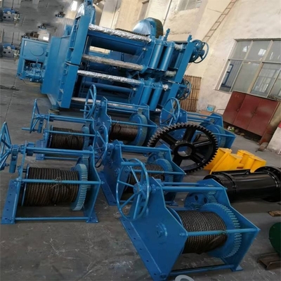 Pompa 5t 50t di Crane Logging Capstan Cable Pulling Marine Hydraulic Winch For Truck
