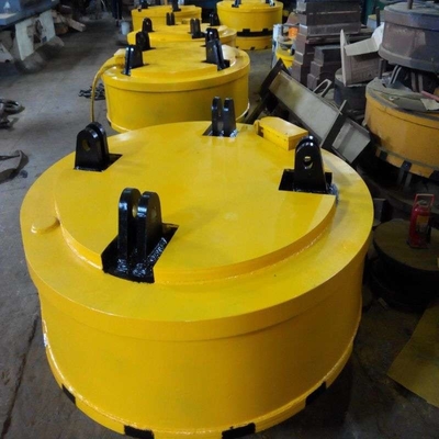 Fine nastro di sollevamento Crane Magnet For Steel Factory dell'elettromagnete 3.5-34.1kw della ferraglia