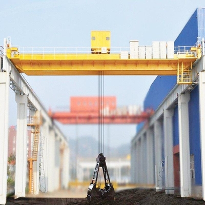 Ponte di trave del doppio di A5 A6 A7 Crane Lifting Height 3-30m Crane With Grab sopraelevato