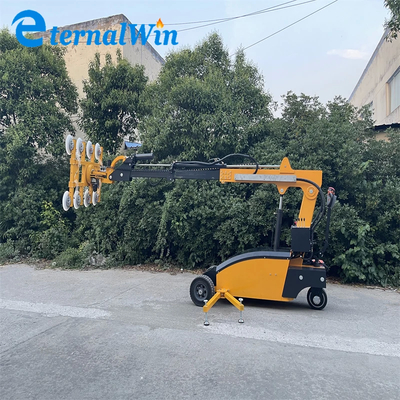 Colore personalizzato Lifter di vetro a vuoto da 800 kg con rotazione a 360 gradi