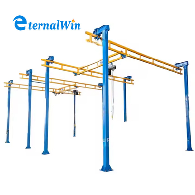 Colore personalizzato KBK Ponte gru Forza acciaio per l'efficienza di movimentazione del materiale