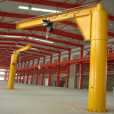 10 Ton Electric Hoist Jib Crane fisso con le armi di oscillazione a mensola
