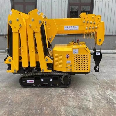 Cingolo Crane Telescopic Boom del ragno del ODM dell'OEM 3 tonnellate 5 tonnellate 8 tonnellate