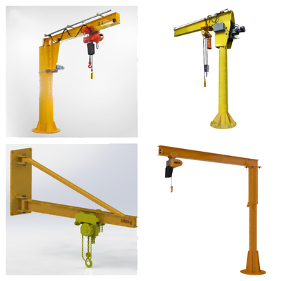 Gru di sollevamento rotabile 5t di Jib Industrial Wall Mounted Column da 360 gradi