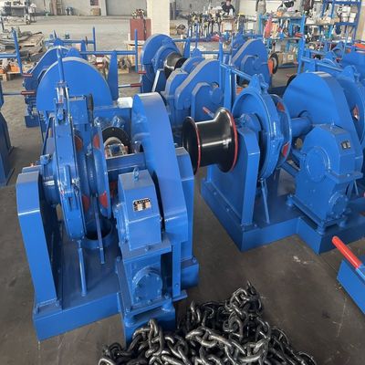 Carico nominale di Marine Hydraulic Hoisting Machine With e velocità su misura dell'argano