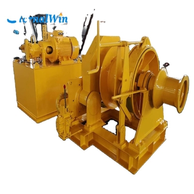 1-75ton Marine Hydraulic Winching Machine con capacità su misura della corda