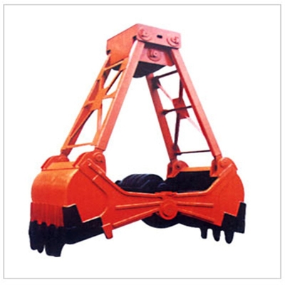 5 denti rottamano la scorza d'arancia attaccano Crane Poly Grab idraulico