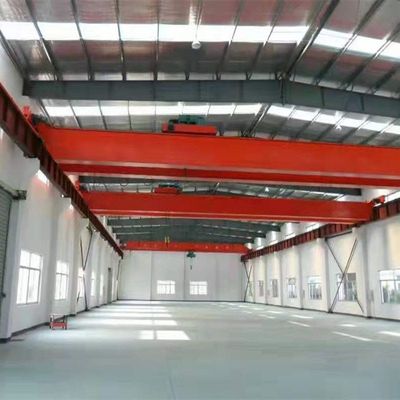 Modello sopraelevato 5 Ton Bridge Crane With Trolley di QD di Crane Machine del fascio gemellato