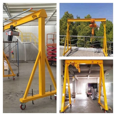 Controllo portatile di Ton Mobile Gantry Cranes Remote della gru a cavalletto della lega di alluminio 3