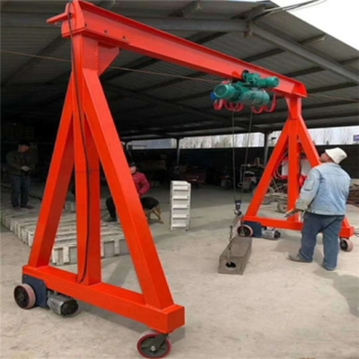 Attrezzatura di sollevamento di alluminio portatile leggera idraulica del cavalletto della gru a cavalletto del magazzino 500kg