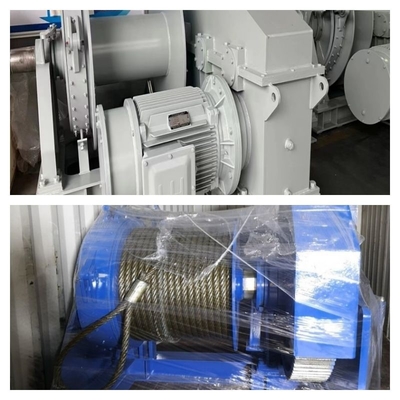 Ancora del certificato di 30 Ton Marine Electric Winch With BV che tratta rimorchiando argano