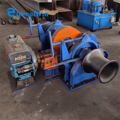 Ancoraggio singolo a catena di zingari Ventilatore di 18 mm 20 mm 28 mm Azionato da motore diesel