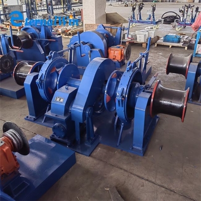 Ventilatore a doppia ancoraggio cigano idraulico per 16mm 18mm 20mm 24mm 26mm