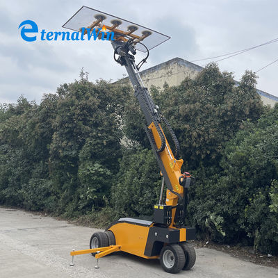 800 kg Capacità 5M Max. Altezza di sollevamento Rotante elettrico sollevatore di vetro a vuoto per pannelli di vetro