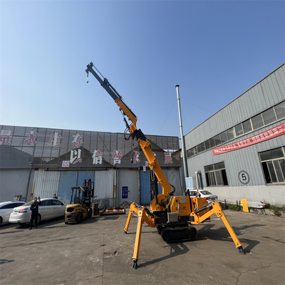 Telescopic Boom 3 tonnellate Spider Crane Durable versatile sollevamento