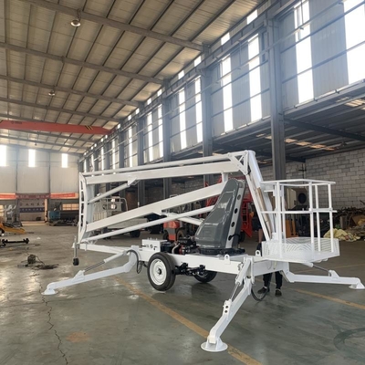 Piattaforma di sollevamento a braccio pieghevole a propulsione automatica