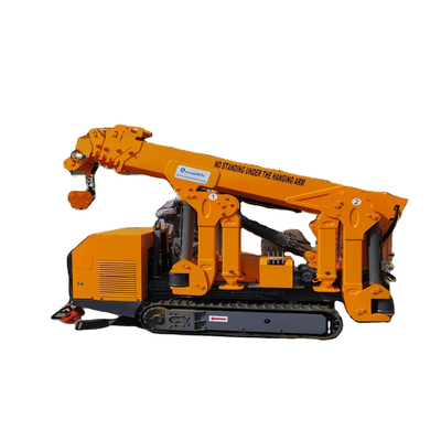 Mini Granate di acciaio Telescopic Boom Capacità di sollevamento di 3 tonnellate