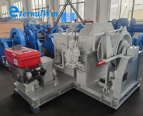 Motore diesel marino idraulico single ancoraggio zingaro ventola 34mm Catena