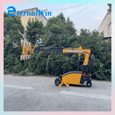 Customized 800Kg Vacuum Glass Lifter 360 gradi rotazione 5m Max altezza di sollevamento