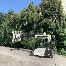 Potente sollevatore di vetro a vuoto 800 kg con rotazione flessibile a 360 gradi