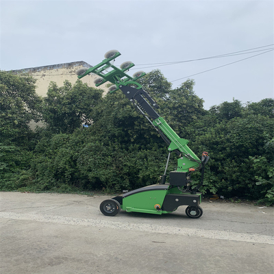 Sollevatore a vuoto da 400 kg per la manipolazione del vetro con rotazione a 360 gradi