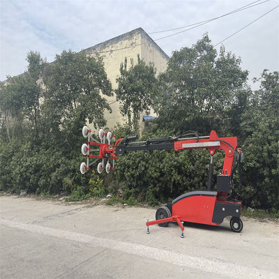 800 kg carico massimo 5 metri altezza massima di sollevamento rotazione 360 gradi sollevatore di vetro a vuoto