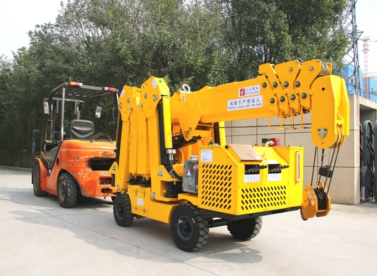 3tn Capacità apparecchiature portatili a ruote o a striscia di tipo ragno con meccanismo di sollevamento