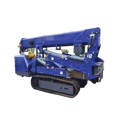 Potente gru elettrica e diesel da 5 tonnellate in giallo / rosso / blu / nero o verde per il sollevamento di pesi pesanti