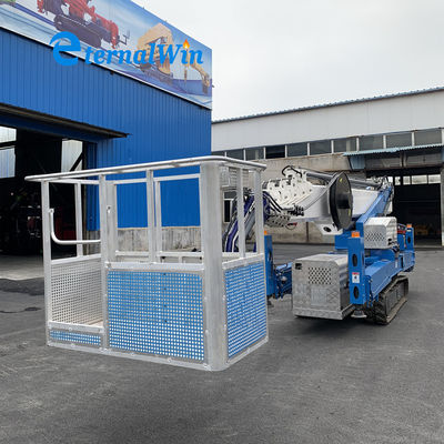 Motore diesel 32m Crawler Spider Man Lifter per lavori aerei