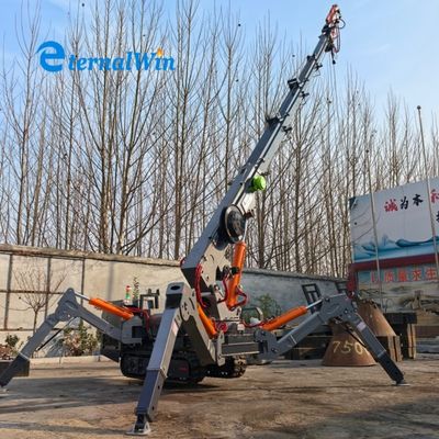 Telescopic Boom 3 Ton Spider Crane Acciaio per Durabilità ed Efficienza