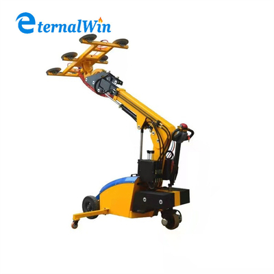 Controllo remoto Mini Spider Crane 250 KW Potenza del motore per sollevamento liscio e versatile