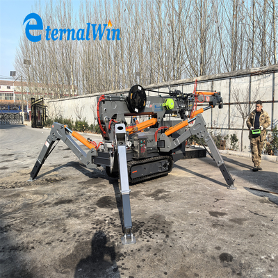 Grande capacità di 3 tonnellate di gru con altezza massima di sollevamento di 15 metri e carburante diesel