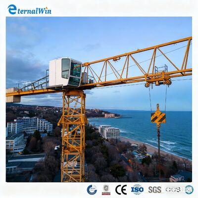 Luffing Jib Tower Crane. Equipaggiamento per edifici a grattacieli.